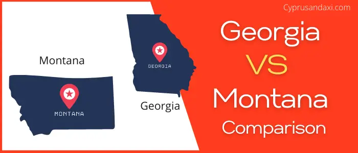 Is Georgia bigger than Montana