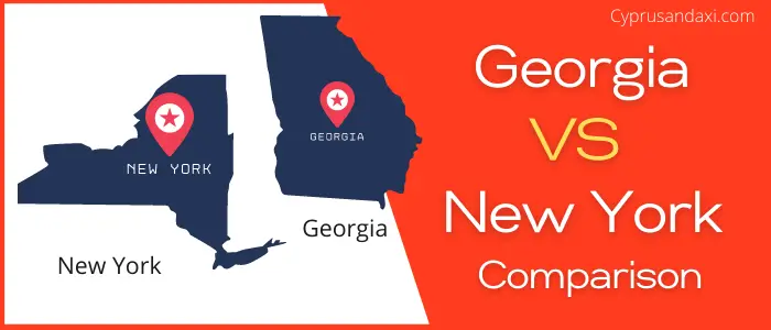 Is Georgia bigger than New York