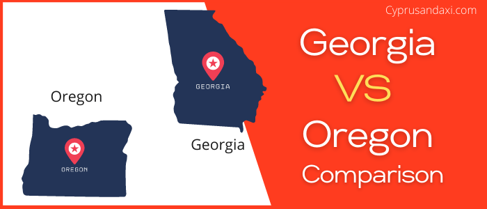Is Georgia bigger than Oregon