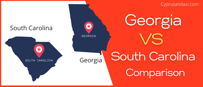 Is Georgia bigger than South Carolina