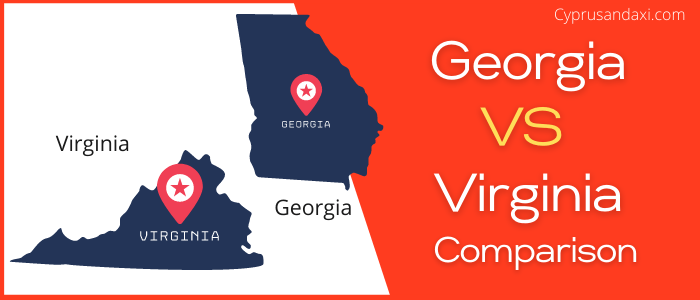 Is Georgia bigger than Virginia
