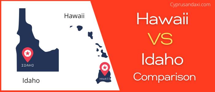 Is Hawaii bigger than Idaho