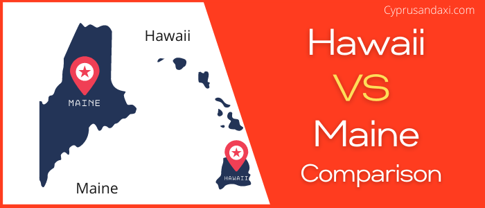 Is Hawaii bigger than Maine