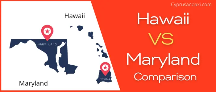 Is Hawaii bigger than Maryland