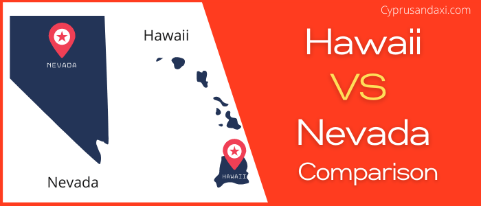 Is Hawaii bigger than Nevada