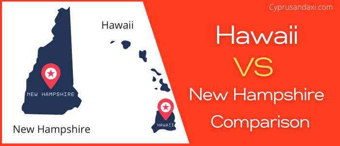 Is Hawaii bigger than New Hampshire
