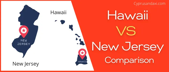 Is Hawaii bigger than New Jersey