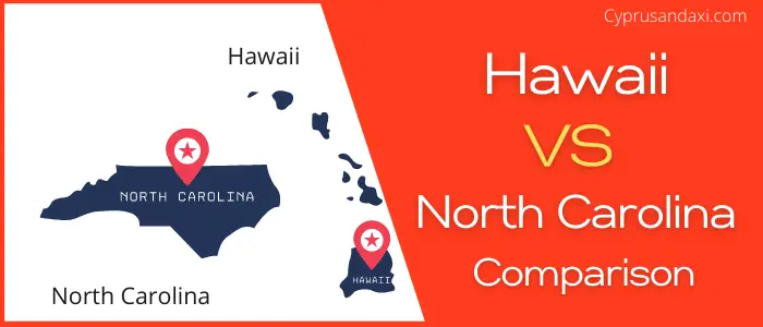 Is Hawaii bigger than North Carolina