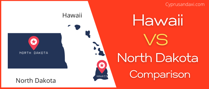 Is Hawaii bigger than North Dakota