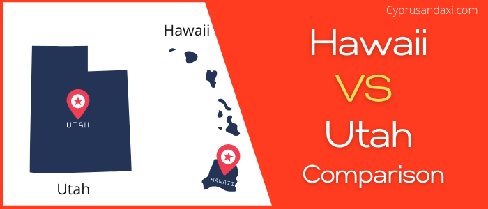 Is Hawaii bigger than Utah