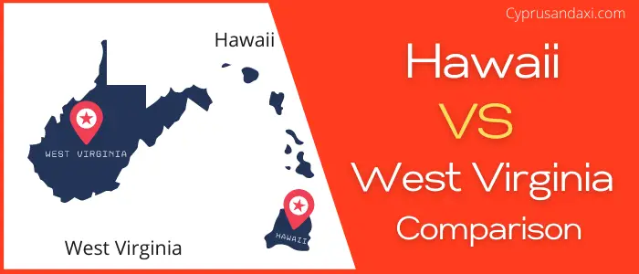 Is Hawaii bigger than West Virginia