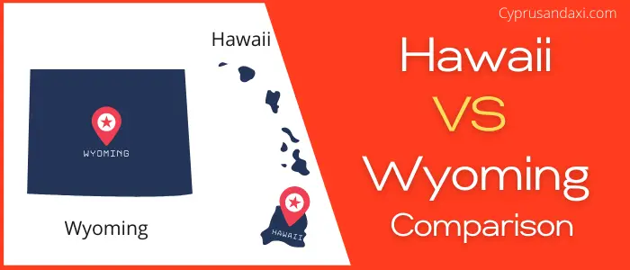 Is Hawaii bigger than Wyoming