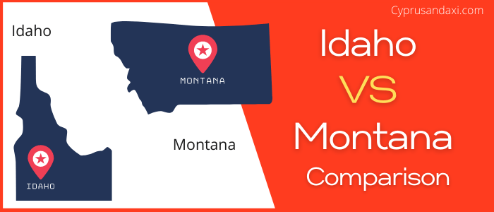 Is Idaho bigger than Montana