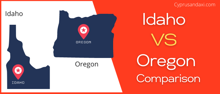 Is Idaho bigger than Oregon