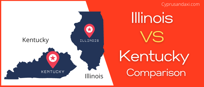Is Illinois bigger than Kentucky