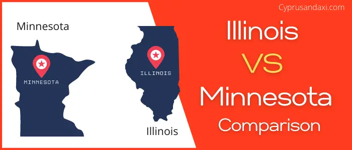 Is Illinois bigger than Minnesota