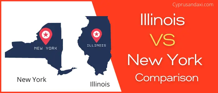 Is Illinois bigger than New York