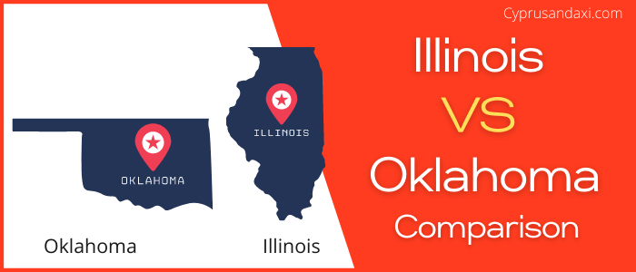 Is Illinois bigger than Oklahoma