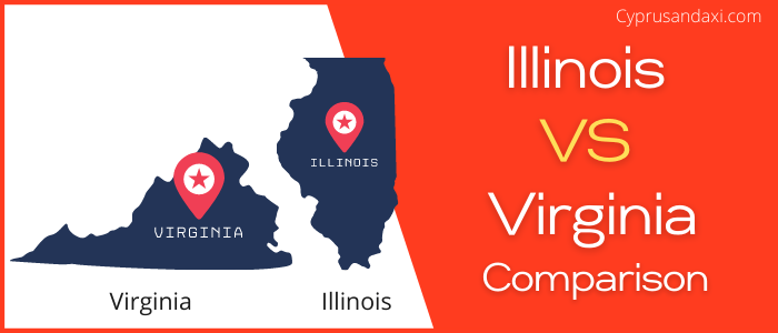 Is Illinois bigger than Virginia