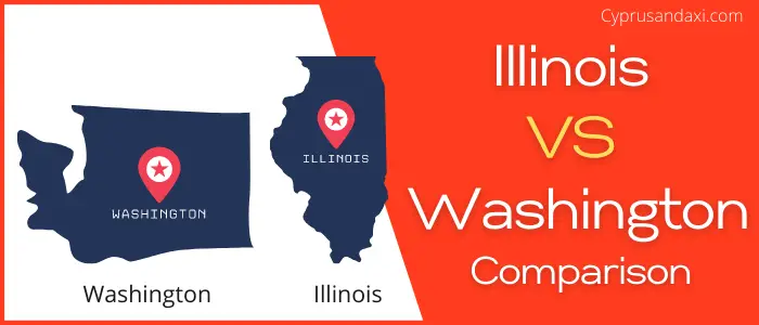 Is Illinois bigger than Washington