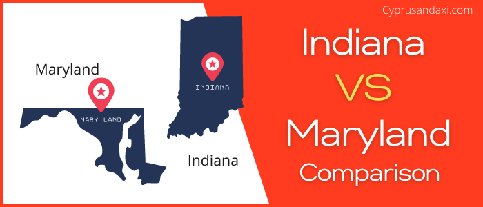 Is Indiana bigger than Maryland