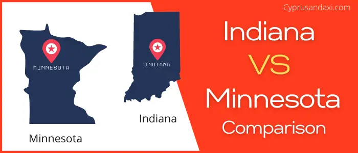 Is Indiana bigger than Minnesota