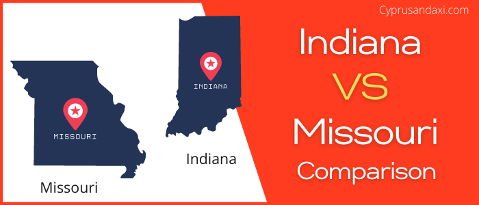 Is Indiana bigger than Missouri