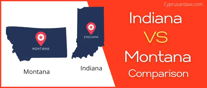 Is Indiana bigger than Montana
