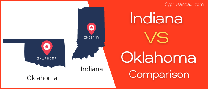 Is Indiana bigger than Oklahoma