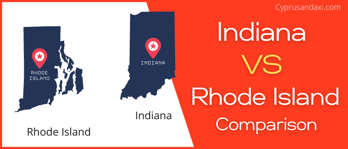 Is Indiana bigger than Rhode Island