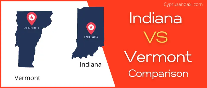 Is Indiana bigger than Vermont