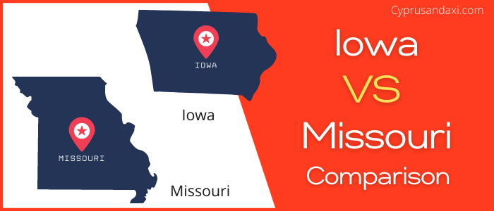 Is Iowa bigger than Missouri