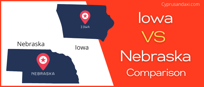 Is Iowa bigger than Nebraska