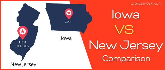 Is Iowa bigger than New Jersey