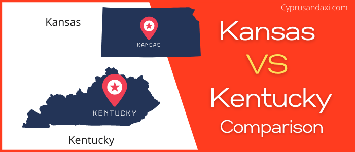 Is Kansas bigger than Kentucky