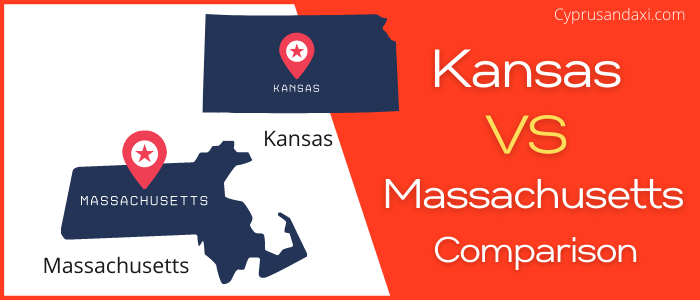 Is Kansas bigger than Massachusetts