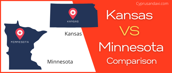 Is Kansas bigger than Minnesota