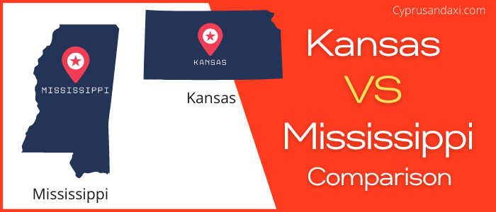 Is Kansas bigger than Mississippi