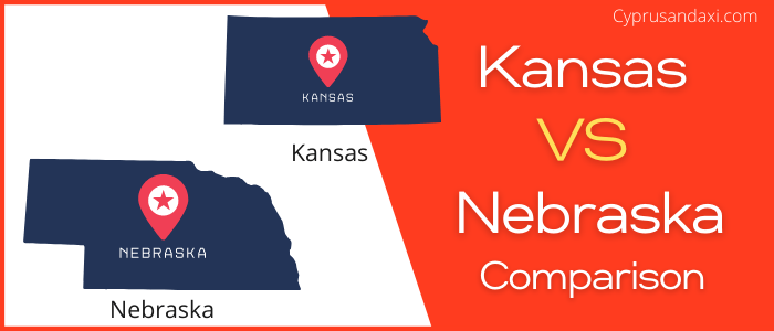 Is Kansas bigger than Nebraska