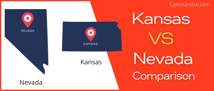 Is Kansas bigger than Nevada