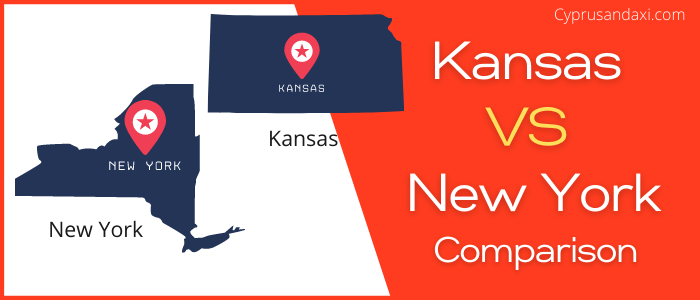 Is Kansas bigger than New York