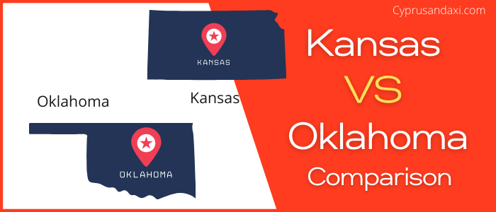 Is Kansas bigger than Oklahoma