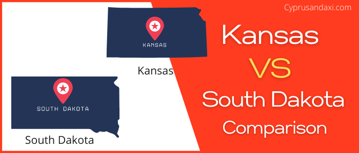 Is Kansas bigger than South Dakota