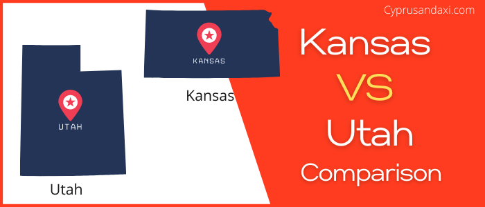 Is Kansas bigger than Utah