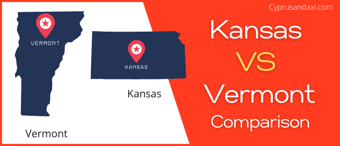 Is Kansas bigger than Vermont