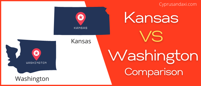 Is Kansas bigger than Washington