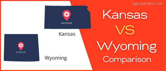 Is Kansas bigger than Wyoming
