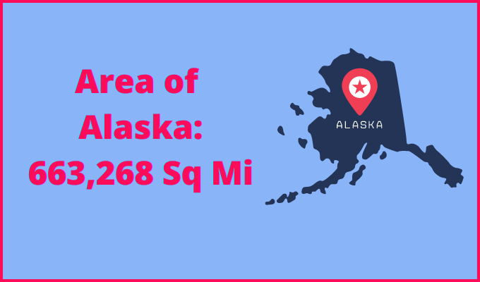Area of Alaska compared to Western Australia