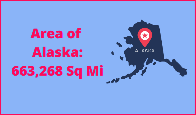 Area of Alaska compared to Zimbabwe