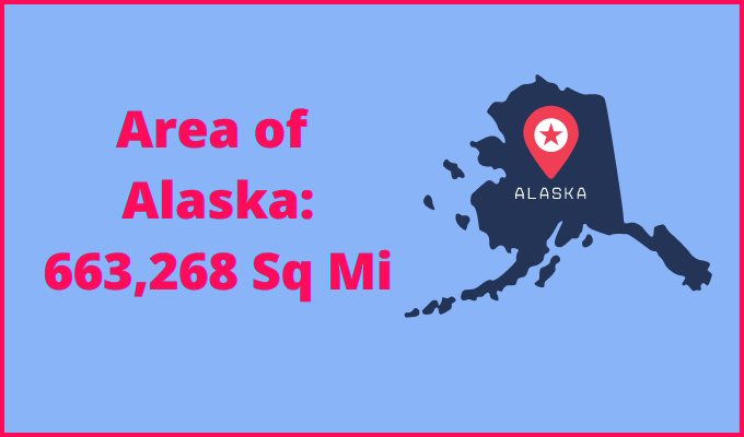 Area of Alaska compared to Zurich